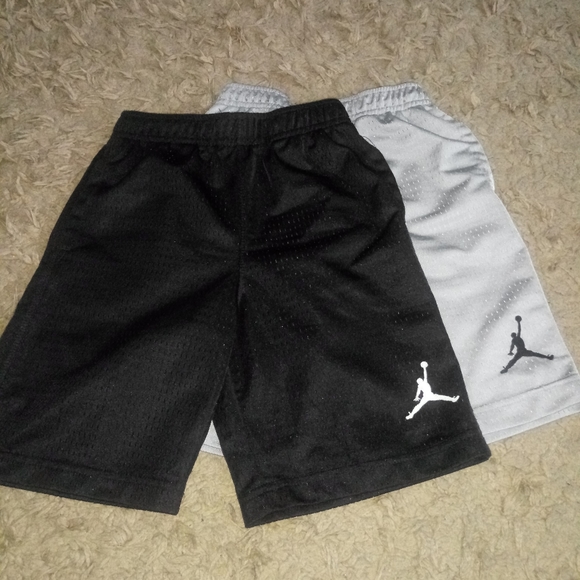 Jordan Other - Jordan Boy Shorts sz 6 1 black 1 grey pair sz M